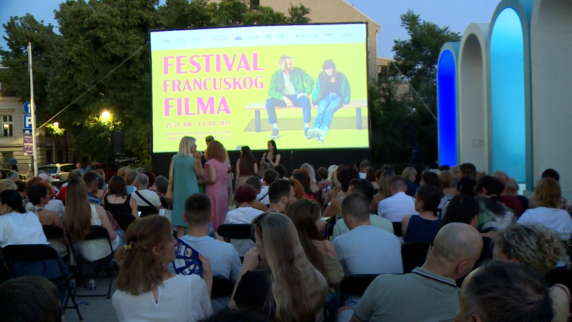 Beograd, otvaranje Festivala francuskog filma, pokrivanje Beograd, otvaranje Festivala francuskog filma, pokrivanje